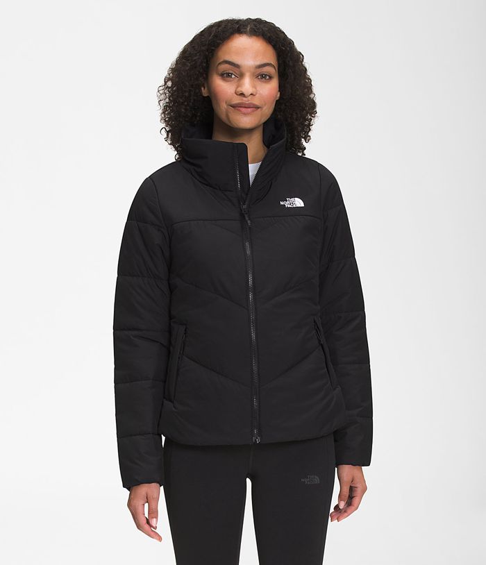 The North Face Puffer Jacket Explore Farther Black - Womens - Thailand URMWD-1297